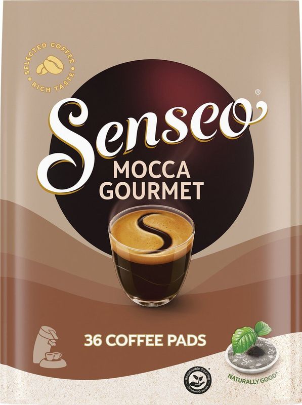 Senseo Mocca Gourmet Koffiepads - Intensiteit 4/9 - 1 x 36 pads