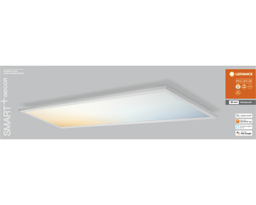 LED-paneel 36W 2700 lm CCT 3000- 6500 K 120x30 cm Smart+ WiFi Tunable White + nachtlampfunctie