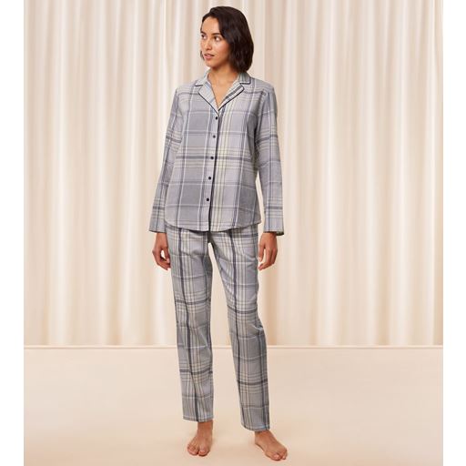Triumph Boyfriend Pyjamassæt, Blue Light Combination, 40