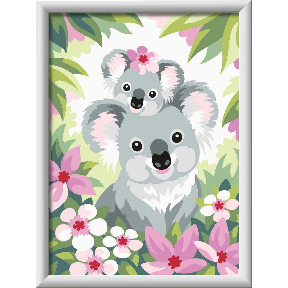 Ravensburger CreArt Schilderen op nummer schattige koala's