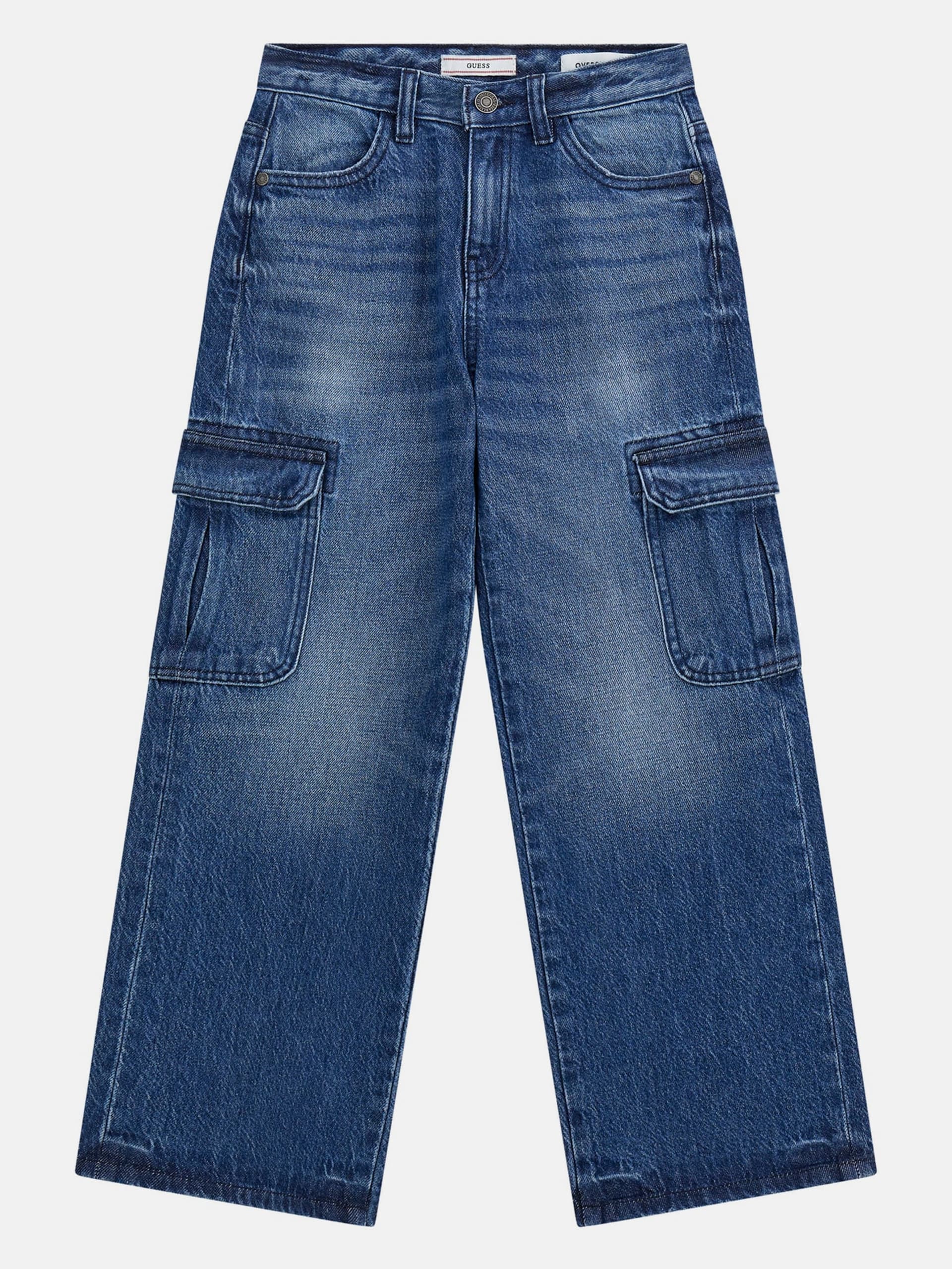 Calças cargo oversized (7-16)