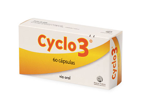 Cyclo 3, 150/150/100 mg x 60 cáps
