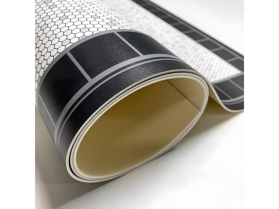 Tapis Vinyle Large l120xH200cm - Tesselle - Vinyle