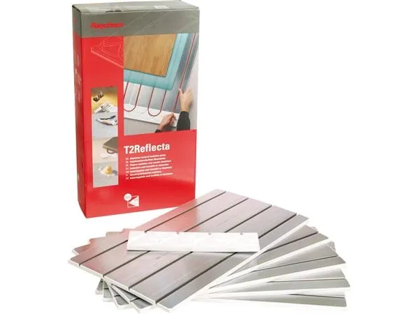 Raychem isoleringsplade a' 3,12m2 T2reflectaermoisoleret aluminiumsbeklædt pladeBruges med T2Rød 15w