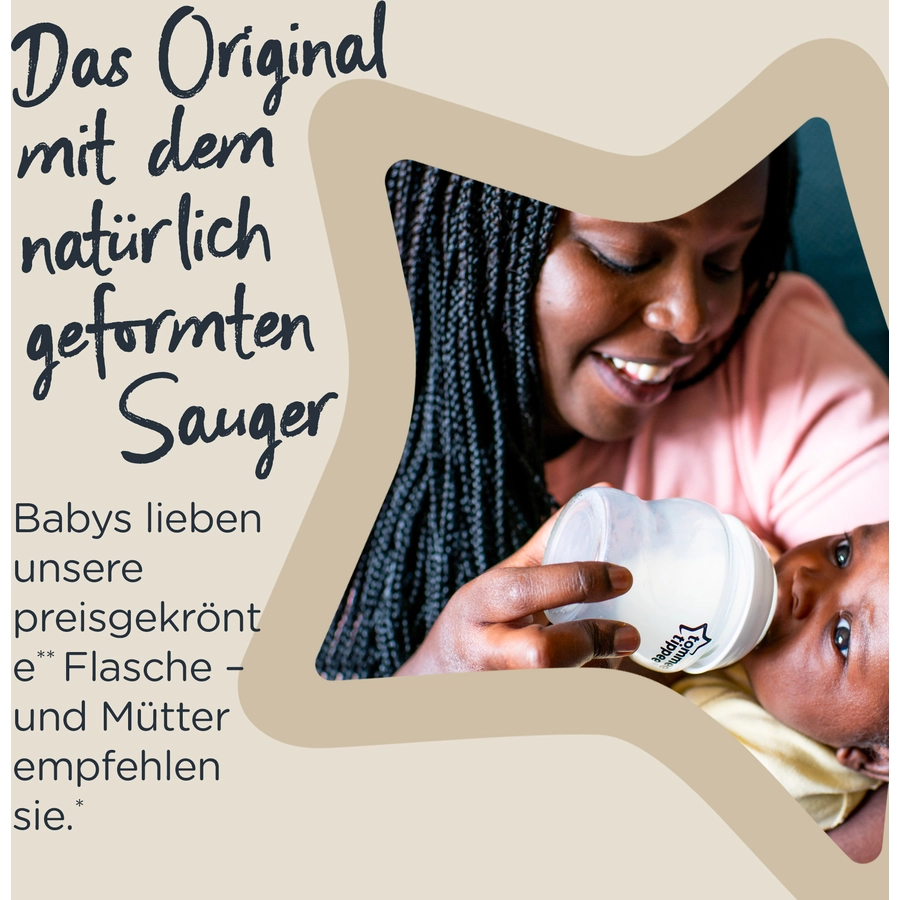 Tommee Tippee Starterset Closer to Nature für Neugeborene in blau