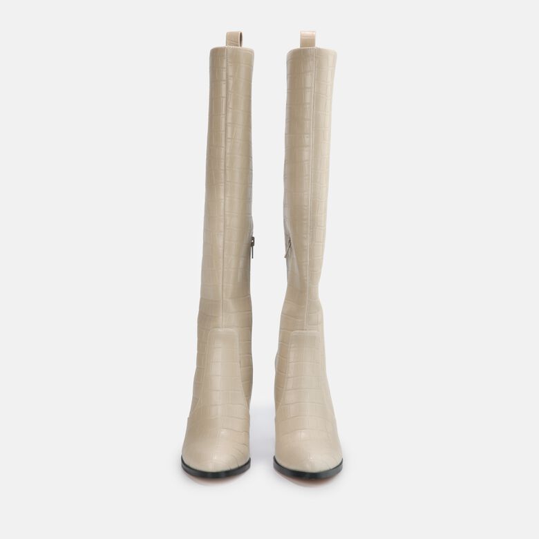 Shirly bottes véganes, crème