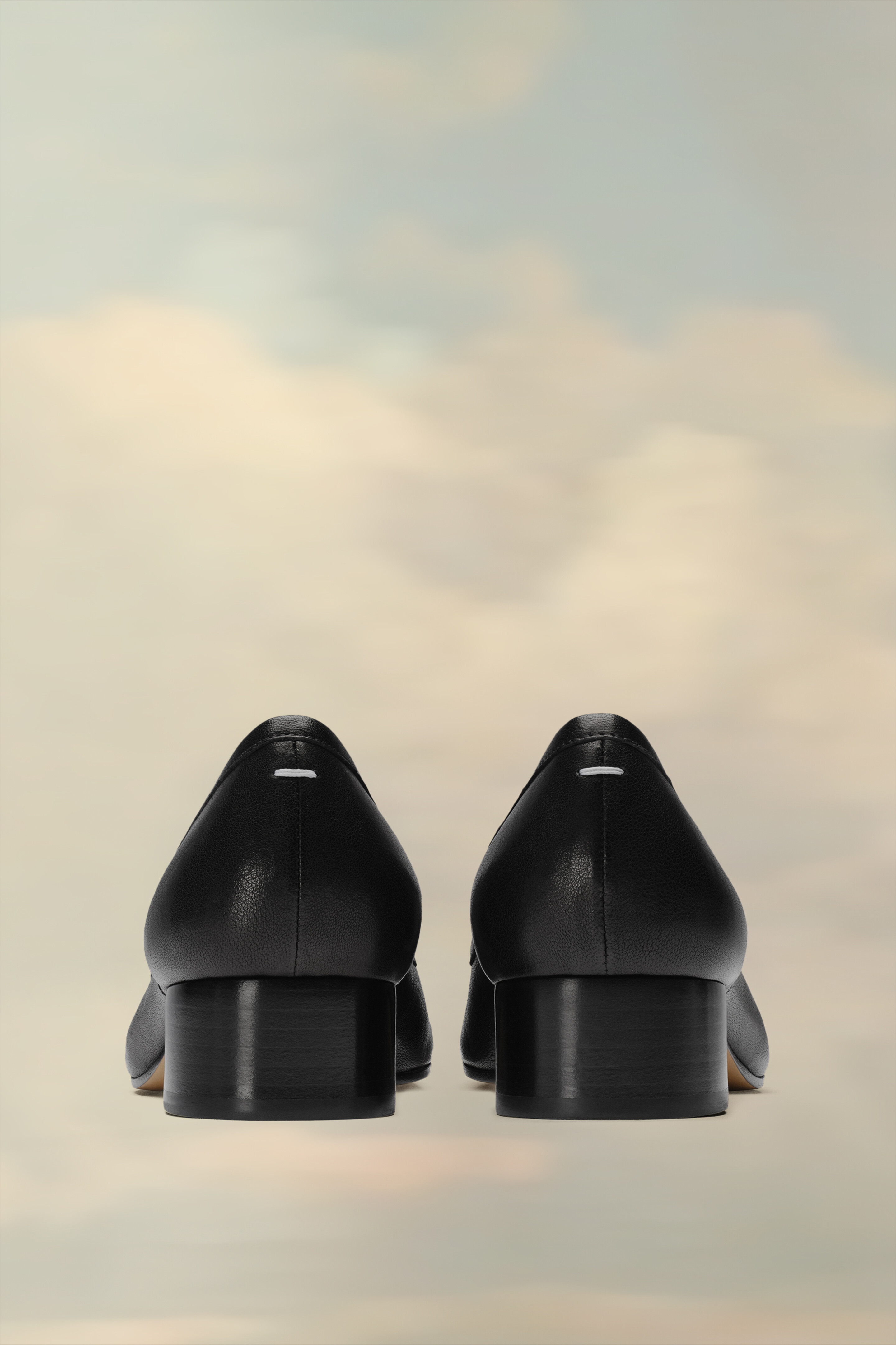 Ballerines Tabi pour femme Noir