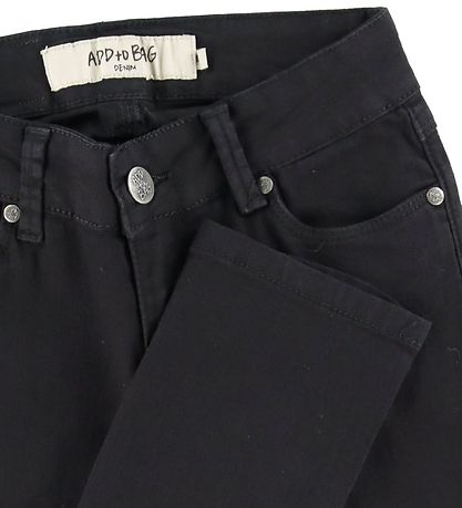 Add to Bag Jeans - Schwarz