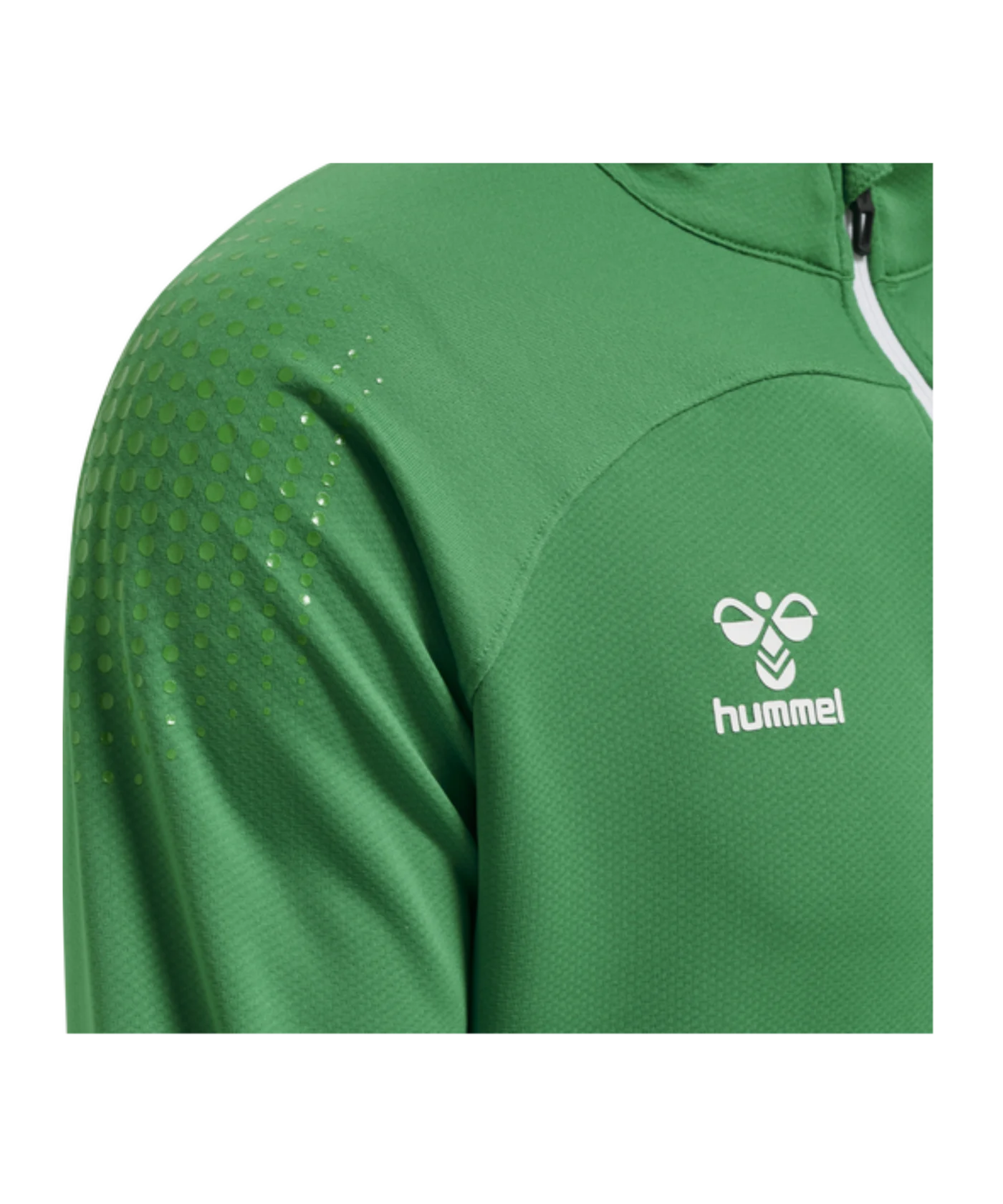 Hummel hmlLEAD HalfZip Sweatshirt Grün F6235