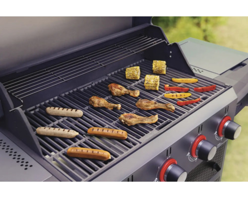Tenneker® Grillrooster Carbon 41,9 x 24 x cm Gietijzer Zwart Grillrooster Systeemplatform voor Carbon