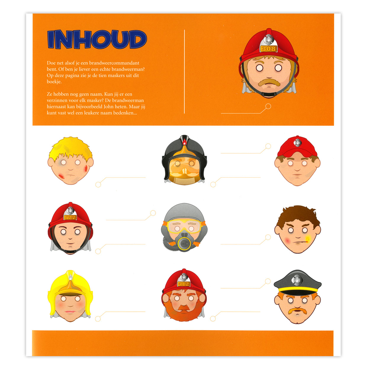 Maskers: Brandweer