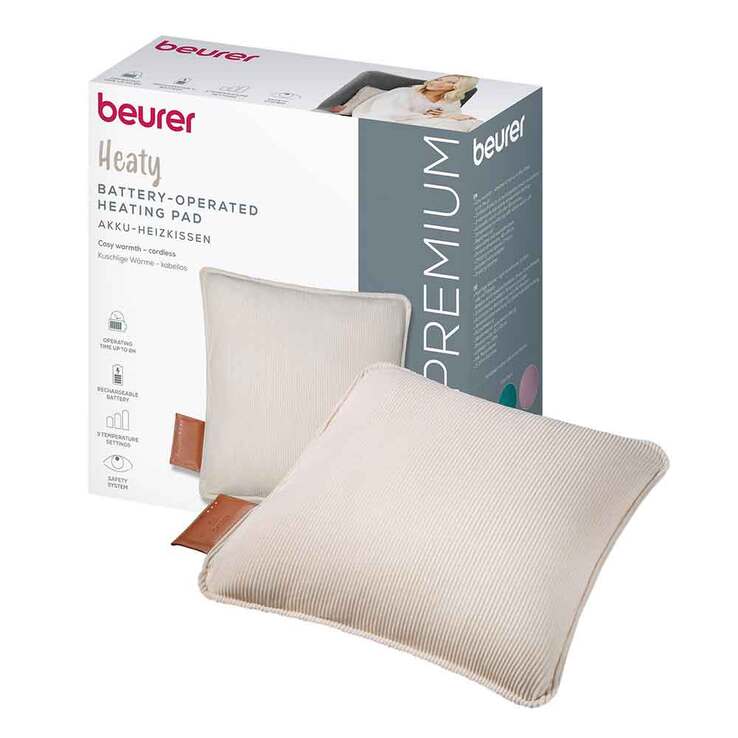 Beurer HK77 Heaty Akku-Heizkissen cashmere-cream, 1 St