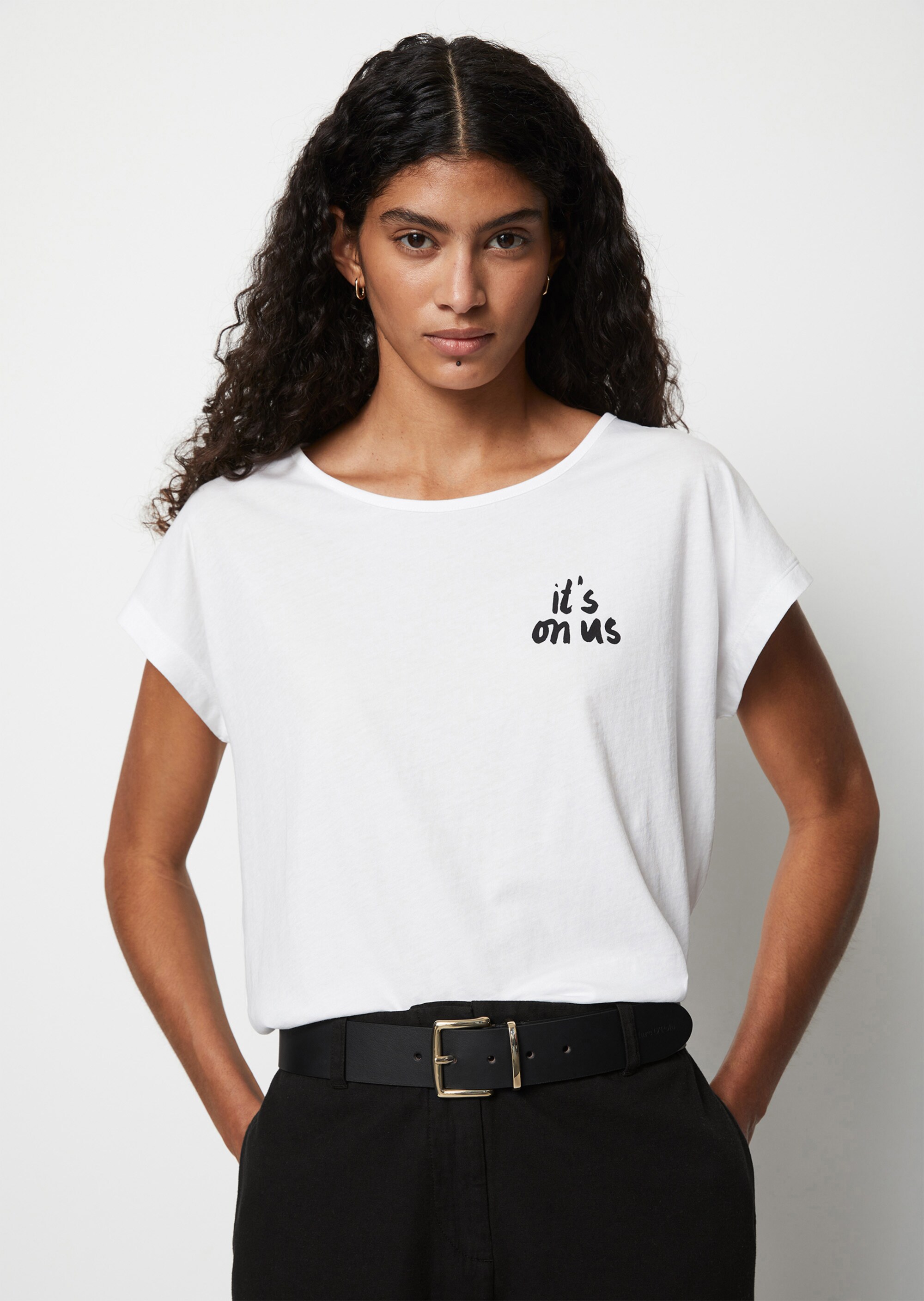 T-Shirt relaxedaus leichtem Single Jersey