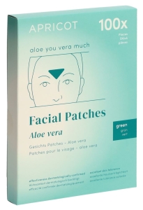 APRICOT Facial Patches Aloe Vera aloe you very much, 100 Stück