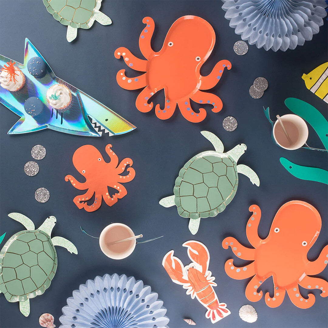 Meri meri bordjes octopus – 8st