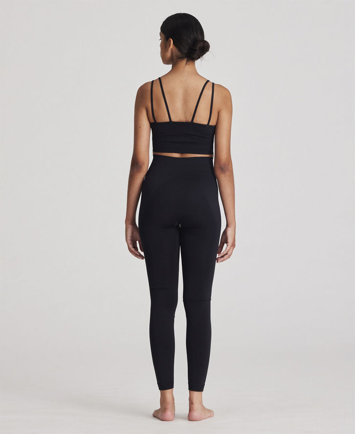 Gai&Lisva Shanti Seamless Leggings Dark charcoal