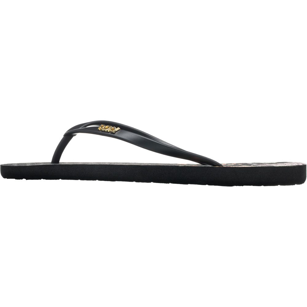 Roxy Viva Printed Flip Flops Damen anthrazit