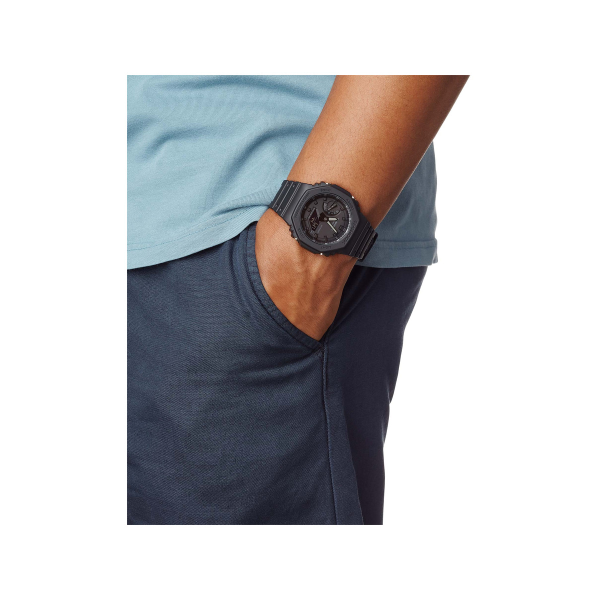 Montre G-Shock homme résine noire