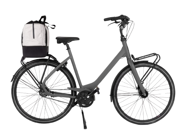 Atran Velo BEAT AVS Cykeltaske, 27 Liter, Lys Grå