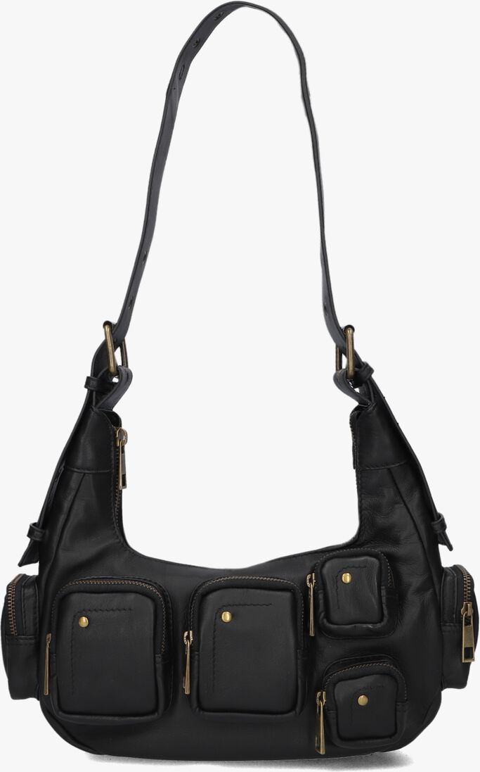 N\u00DANOO zwarte n&uacute;noo schoudertas sally small pocket sheep