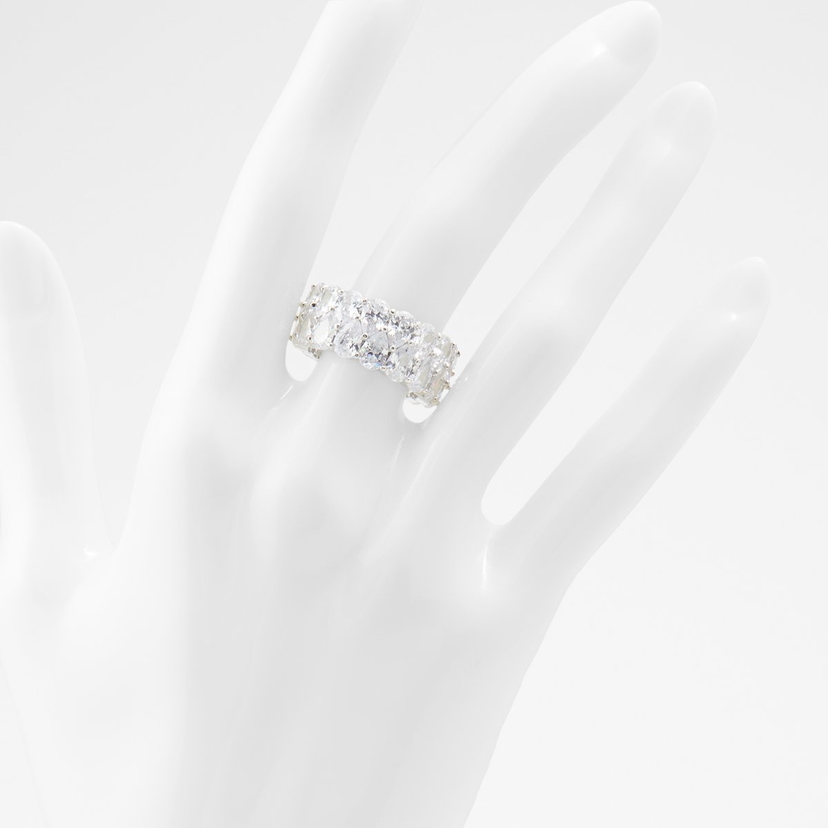 Lothauswen Silver-Clear Multi Women Rings