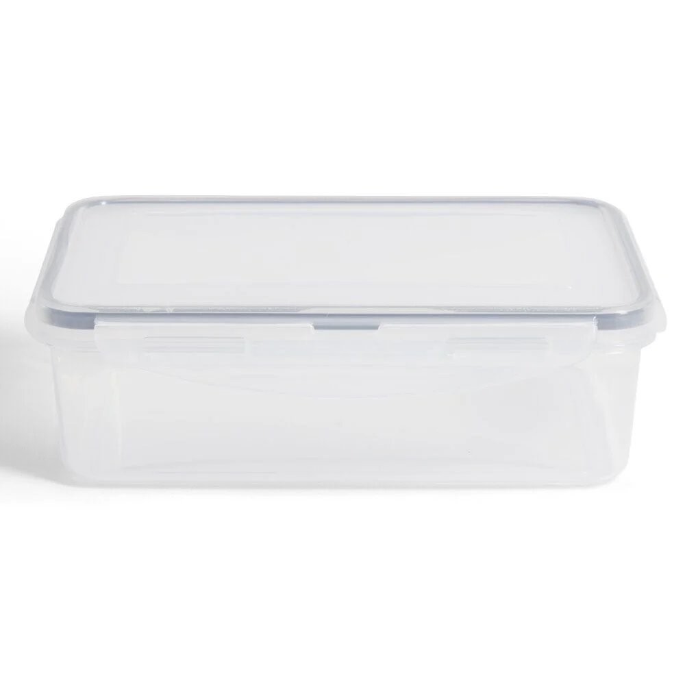 Lunch box 1,7L boîte alimentaire en plastique avec couvercle à clips