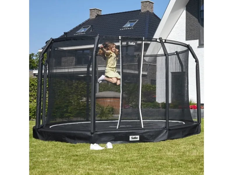 Salta Trampolin Premium Ground Ø366 cm inkl. sikkerhedsnet (805-862)