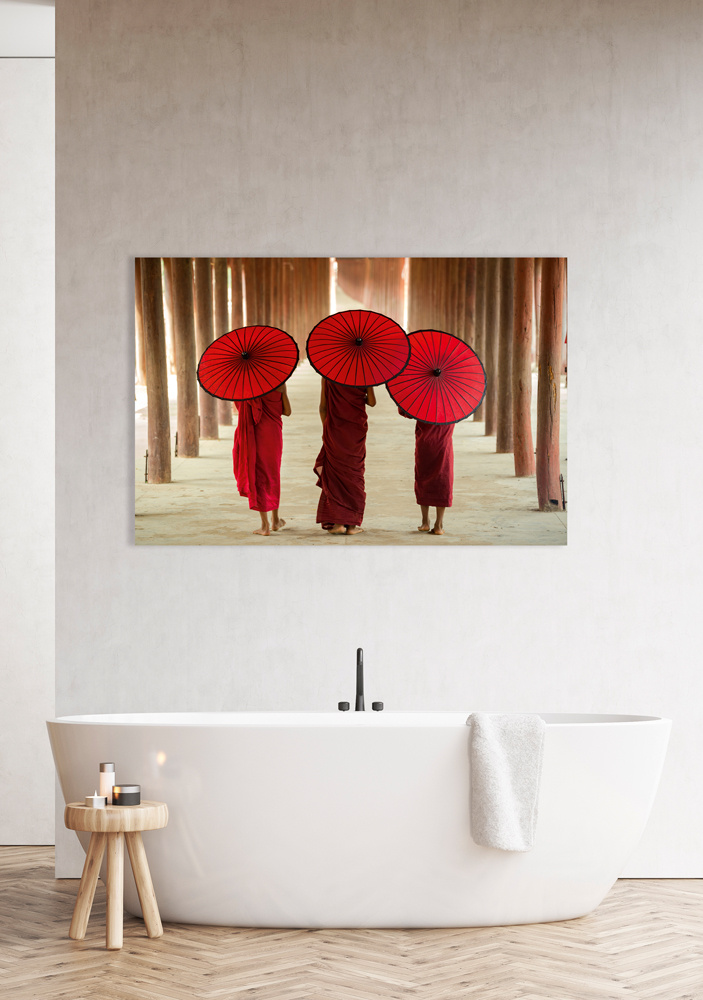 Akustikbild MÖNCHE 80x120cm, 7kg