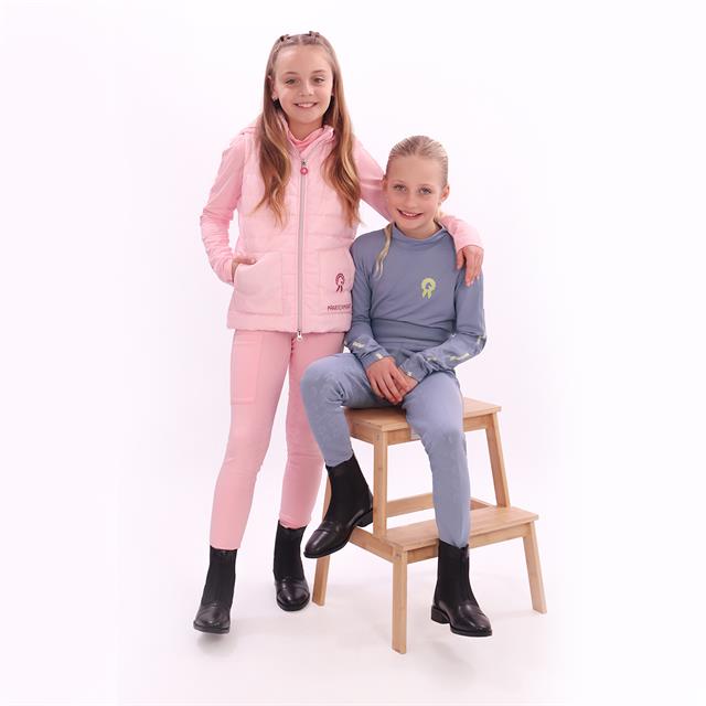 Paardrijlegging Paardenpraat By Ej George Full Grip Kids Lichtblauw