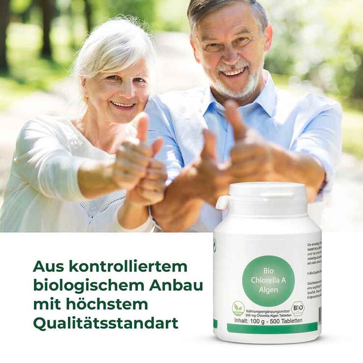 Bio Chlorella A Tabletten, 500 St