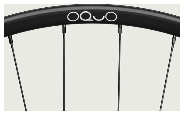 Paire de Roues Oquo Mountain Control MC32TEAM POWER 29'' | Boost 15x110 - 12x148 mm | 6 Trous | Gris Anthracite Mat