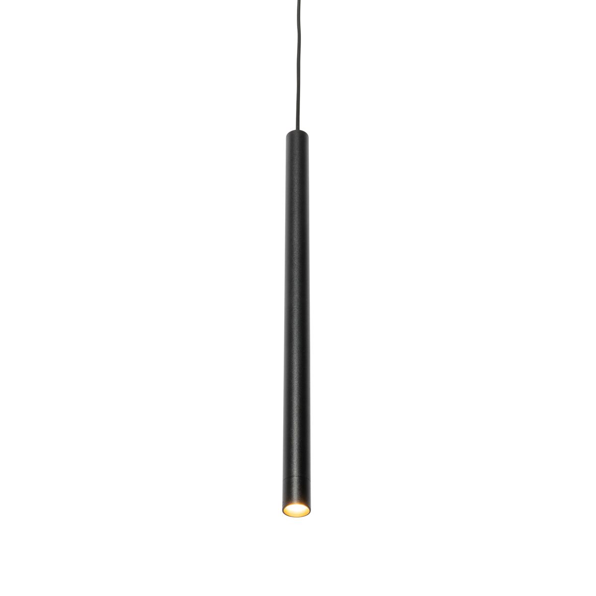 Moderne hanglamp zwart voor railsysteem 1-fase  - Iconic Frini