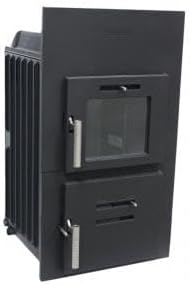 Buderus Kachelofeneinsatz Kandern 26B, 8 kW, Gusseisen, A+, 180 mm Rauchrohranschluss (Kandern 26B)