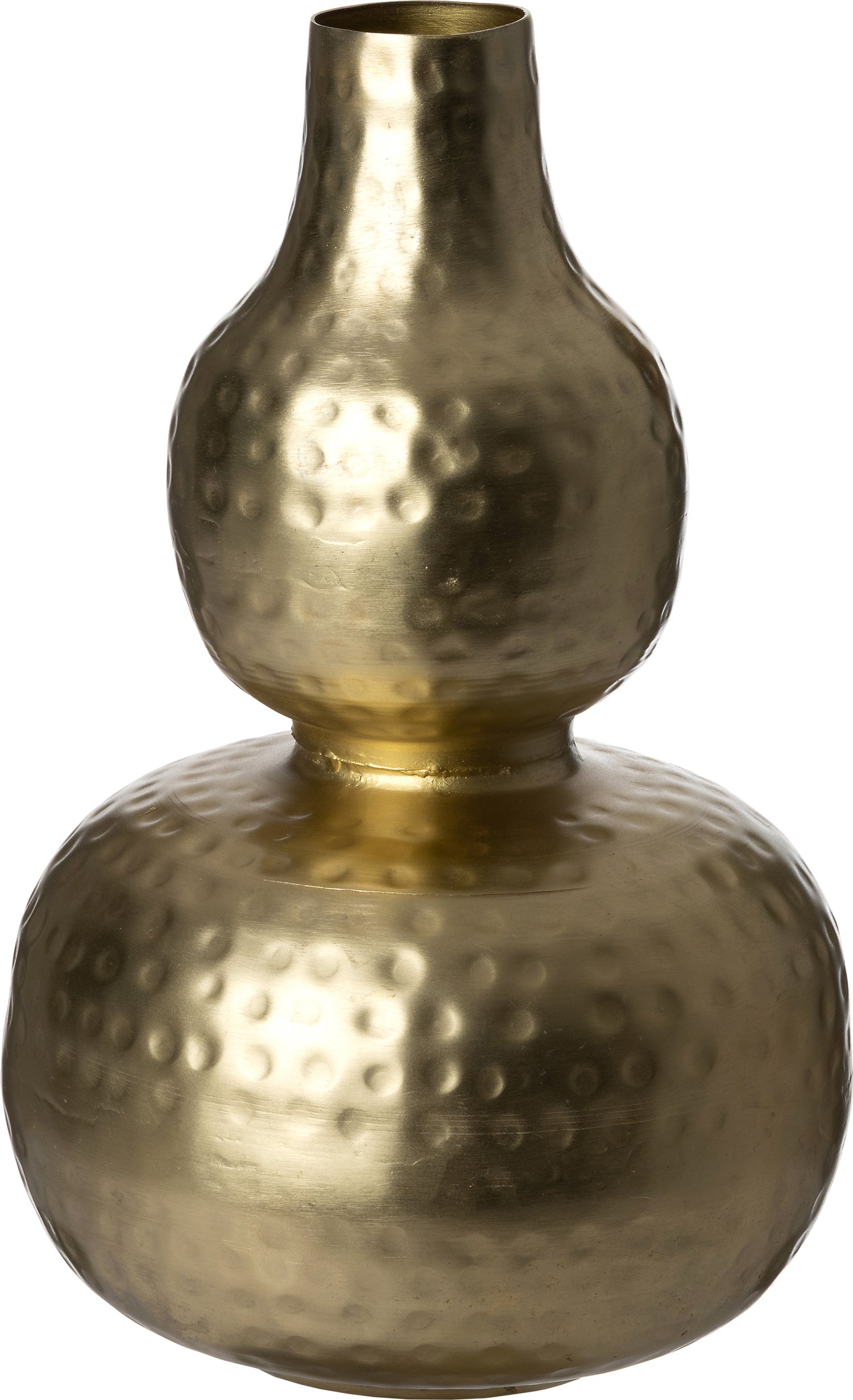 Intratuin vaas Rafa goud D 15 H 25,5 cm