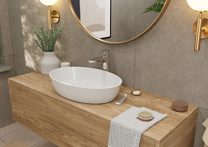 Mitigeur de lavabo chromé Hansgrohe Waterforms XL