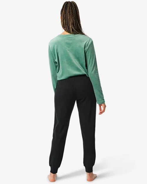 pantalon de survêtement femme noir