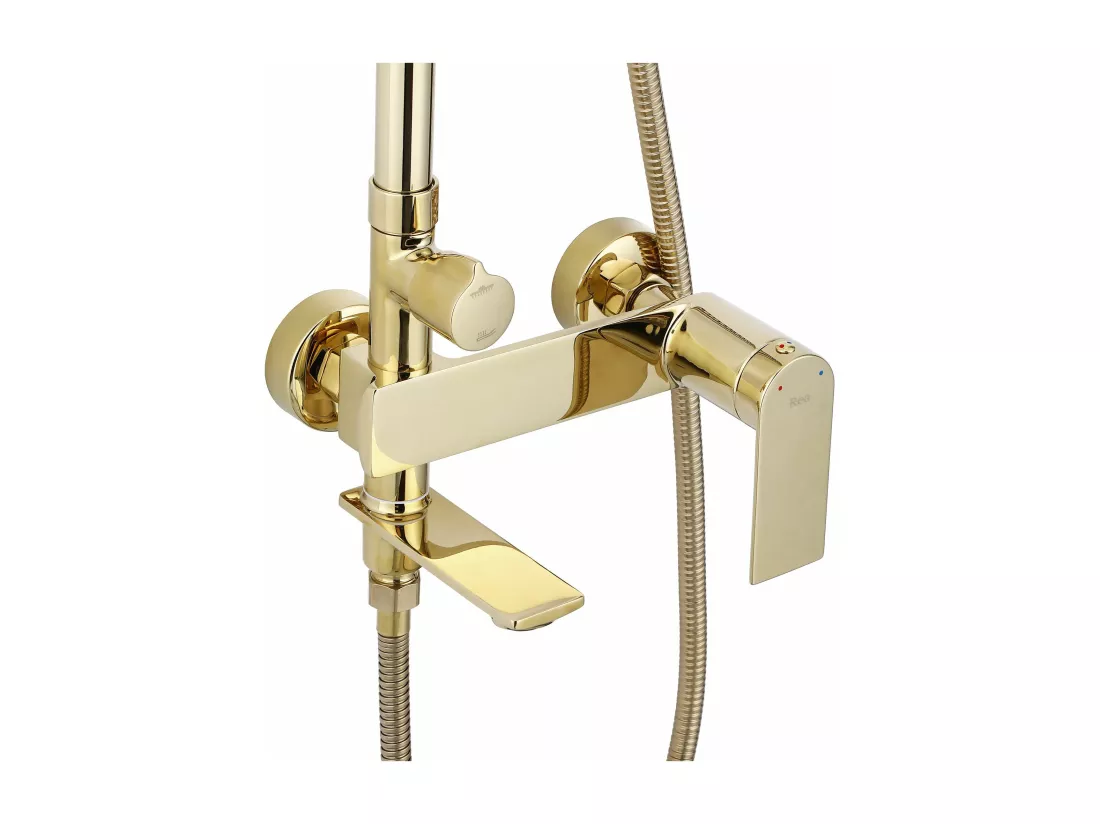 Kit De Douche Rea My1902-78G Storm Gold