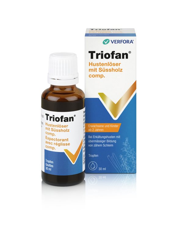 TRIOFAN Hustenlöser Süssholz Tropfen Fl 30 ml