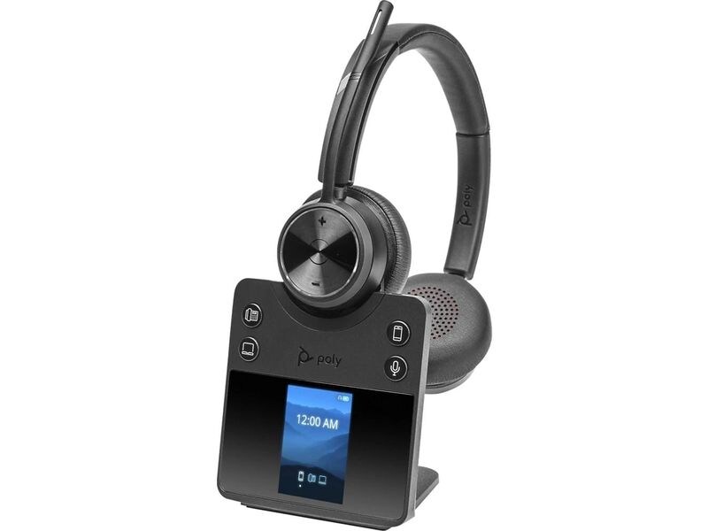 HP Headset Poly Savi 7420 Office UC Duo Schnurloses DECT-Headset-System