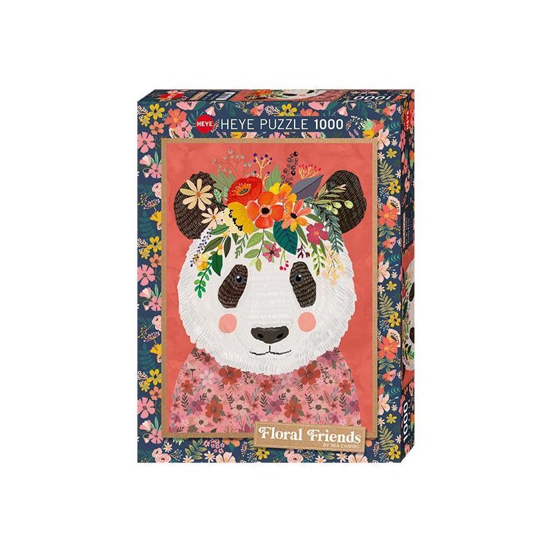 Puzzle 1000 pièces - Cuddly Panda