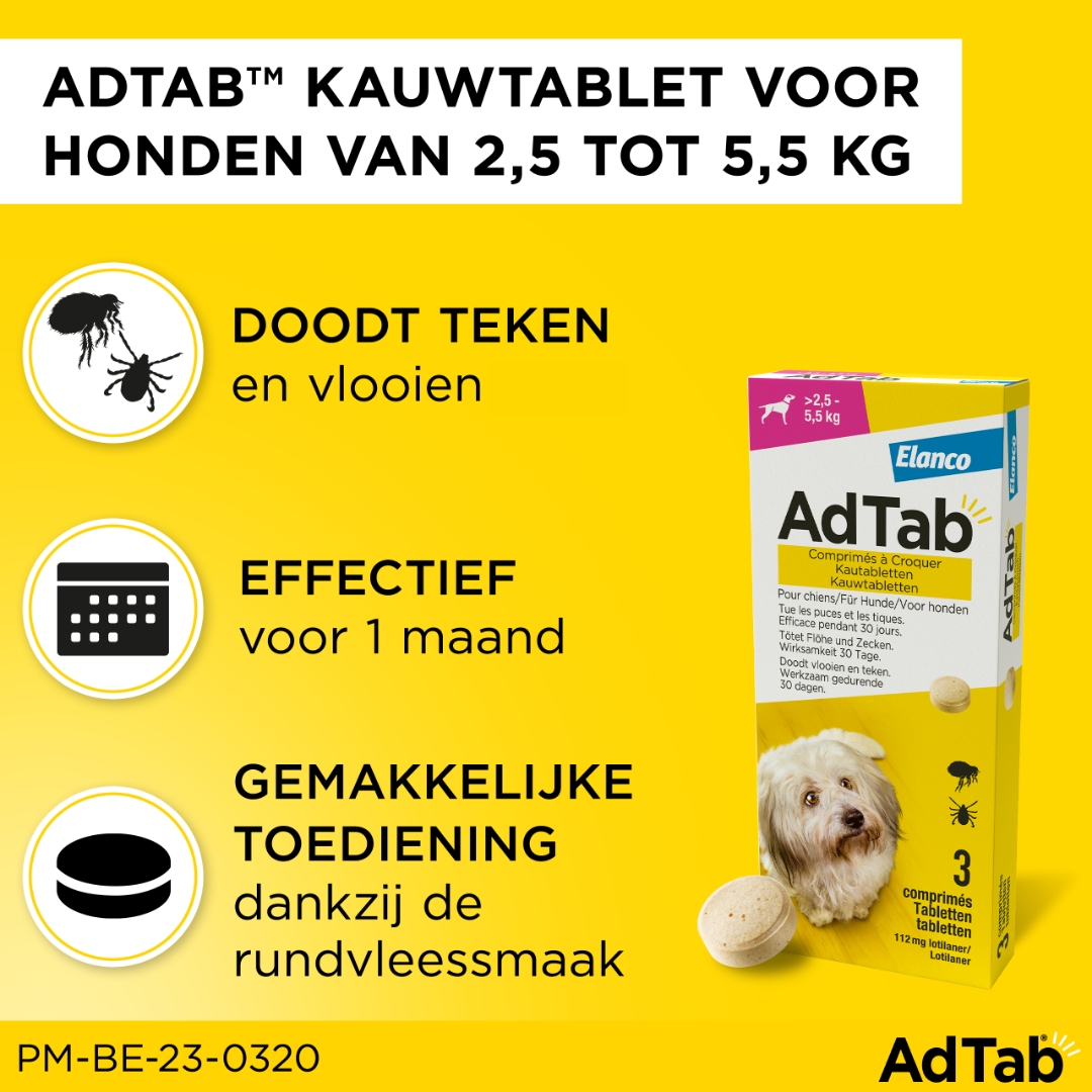AdTab Kauwtabletten Hond