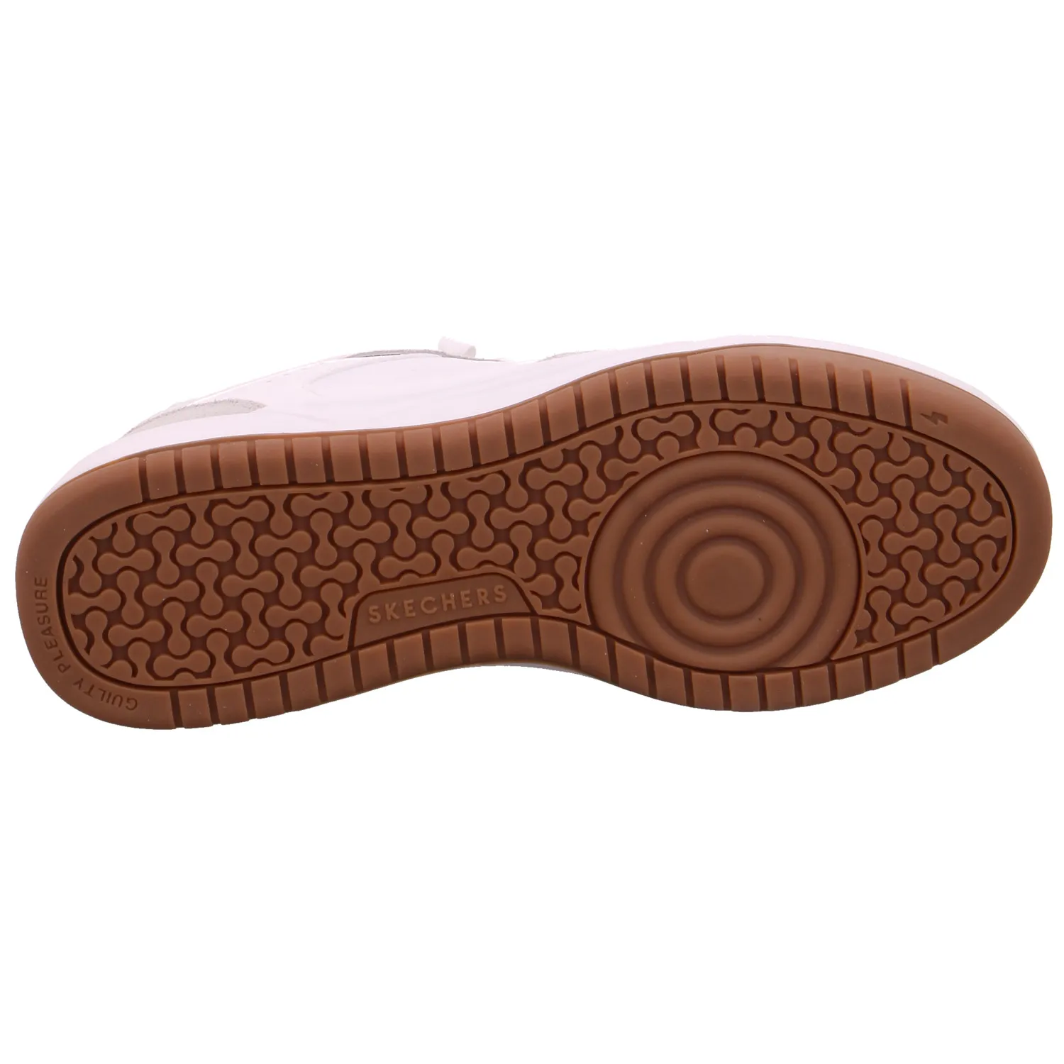 SKECHERS Halbschuhe Sneaker Weiss Leder