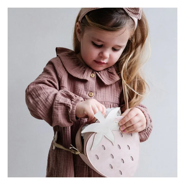 Mimi & Lula Sac à Main Strawberry | Rose