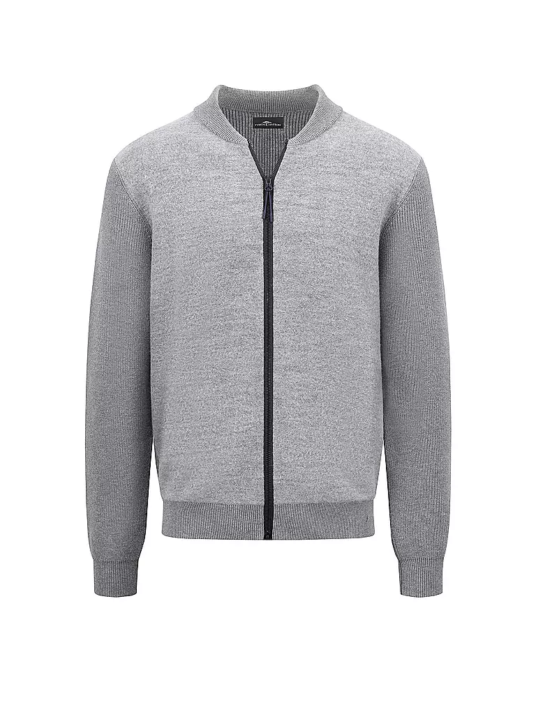 FYNCH HATTON Strickjacke grau