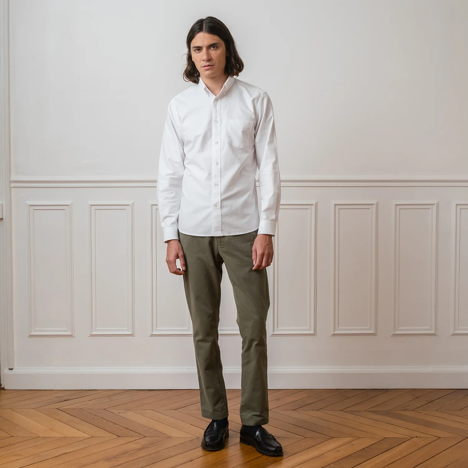 White Oxford Shirt