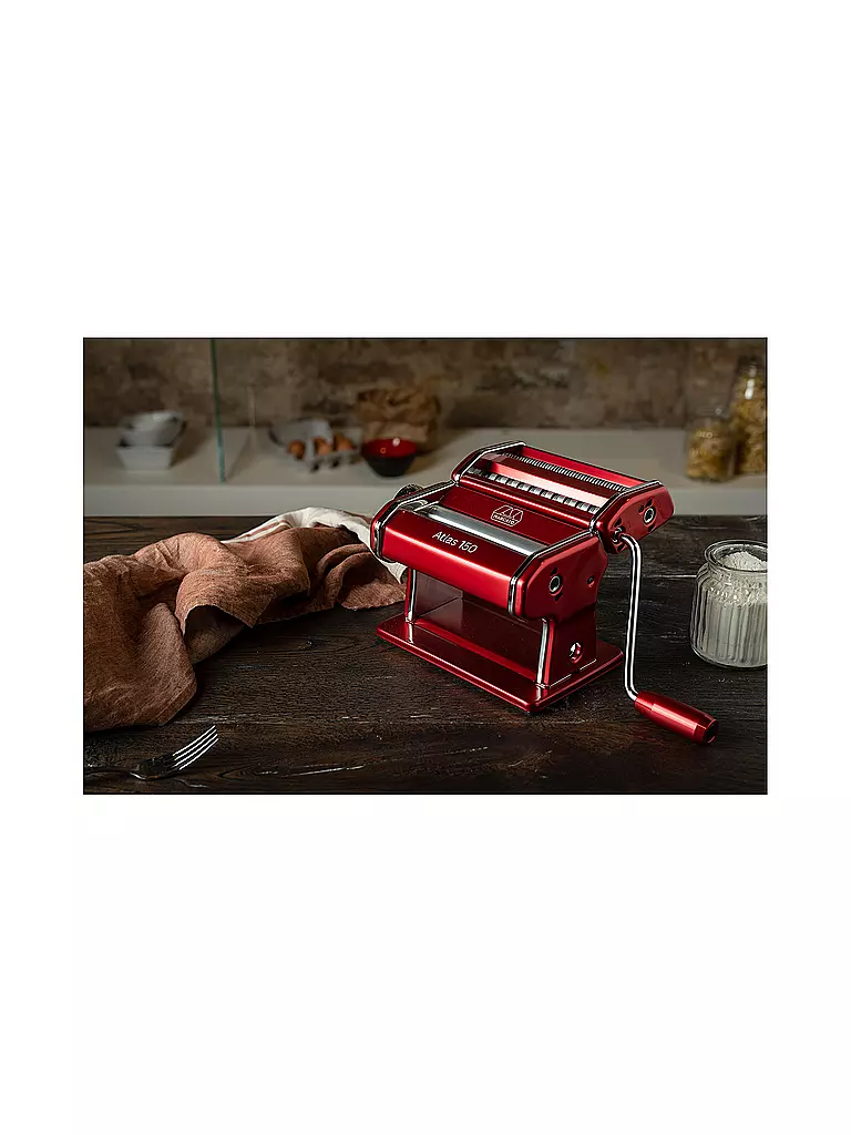 MARCATO Nudelmaschine - Pasta Set ATLAS 150 Rot rot