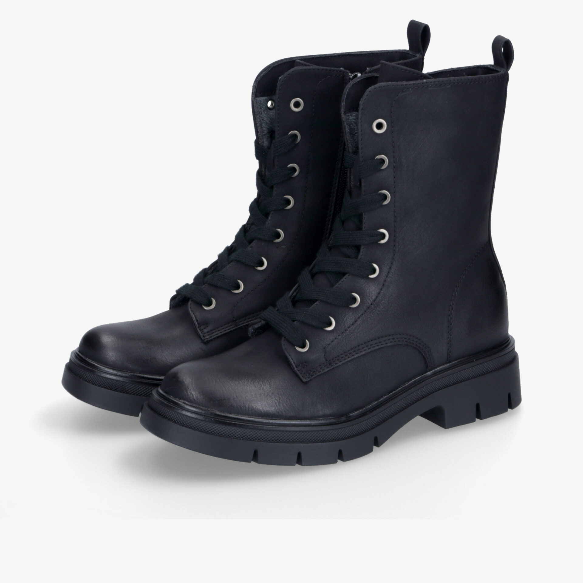 street shoes Damen Schnürstiefeletten schwarz