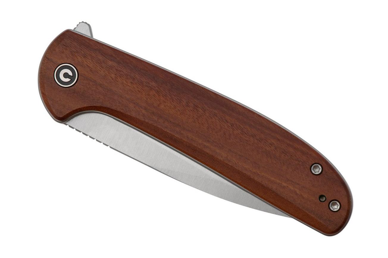 Civivi Primitrox C23005A-3 Satin Nitro-V, Guibourtia Wood zakmes