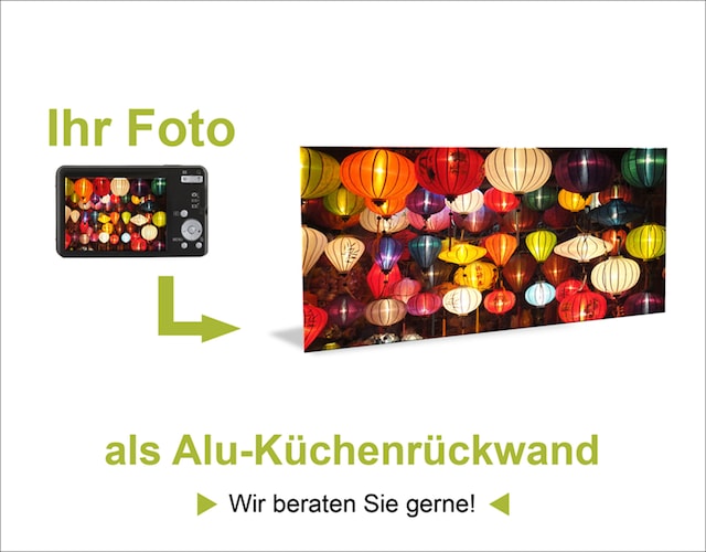 Artland Küchenrückwand »Oliven Guten Appetit« Alu Spritzschutz mit Klebeband, einfache Montage