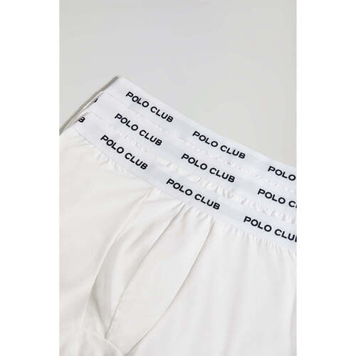 Polo Club - PACK - 3 BOXER UNDERPANTS PC WHITE Blanco